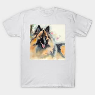 Belgian Tervuren Watercolor - Dog Lover Gifts T-Shirt